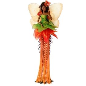 Click here to buy ELVIN 15 Polyresin Tassel Fairy Doll Duck House~Retired by Duck House Dolls.