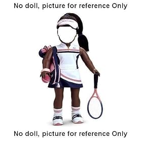 Tennis Outfit for 18 American Girl doll by