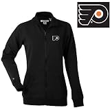 Antigua Philadelphia Flyers Women's Revolution Full Zip Fleece Jacket - Philadelphia Flyers Black Large