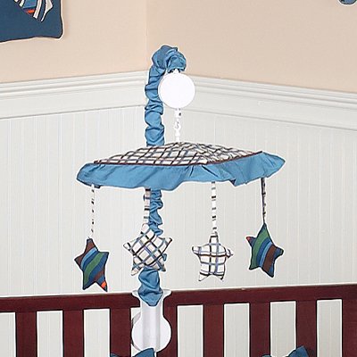 Tropical Hawaiian Musical Baby Crib Mobile for JoJo Surf Bedding