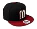 New Era 9fifty Snapback Mexico WBC Hat Cap One Size Fits Most Men (Black/RED, 1)