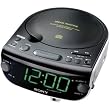 Sony ICF-CD815 AM/FM Stereo CD Clock Radio with Dual Alarm