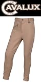 CAVALUX Reithose, für Kinder Junden oder Mädchen, Teilbesatz, beige, Größe: 164