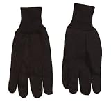 Ace Brown Jersey 2/PVC Dot Glove (5004-L) Pr