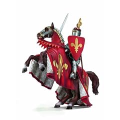 Schleich 70018  - Ritter, F�rst auf steigendem Pferd