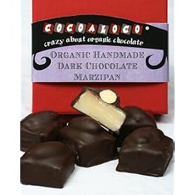 Handmade Organic Dark Chocolate Marzipan