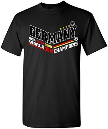 Germany Soccer 2014 World Champions DT Adult T-Shirt Tee