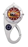Disney Kids' D454 Lightning McQueen Adventure Clip Watch