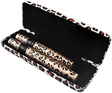 Gogomg Sexy 2 Leopard Painted Fiber Mascara Black Long Brush Eye Eyelashes Grower