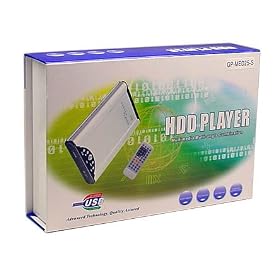 2.5 Media Movie Player HDD /Juke Box w/ Remote Control