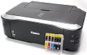 Canon PIXMA iP3600 Tintenstrahldrucker + 5 Patronen INKL. CHIP + USB-Kabel + 100 Blatt 10x15 Fotocards
