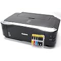 Canon PIXMA iP3600 Tintenstrahldrucker + 5 Patronen INKL. CHIP + USB-Kabel + 100 Blatt 10x15 Fotocards