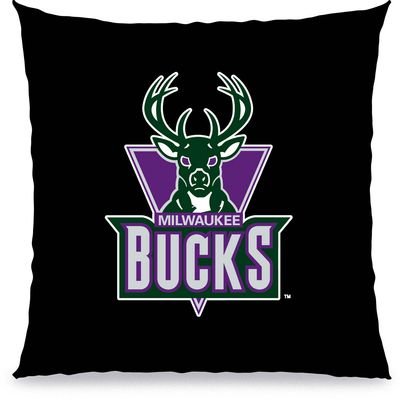 Buy Milwaukee Bucks 27x27 Floor Pillow by Biederlack of America