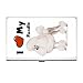   - I Love My Poodle Business Card Holder Case