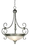 Lex Collection Hanging Bowl Chandelier