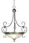 Lex Collection Hanging Bowl Chandelier