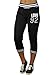 LnLClothing Juniors Elastic Waist Band Sweat Capri Pants