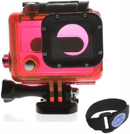 YUYIKES Underwater Waterproof Protective Housing Case For GoPro Hero 3 Camera (color red)