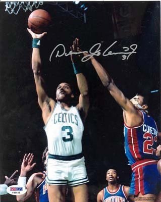 Dennis Johnson Boston Celtics Autographed / Signed Vs. Earl Cureton 8x10 Photo (PSA/DNA)