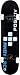 POSITIV Complete Skateboard - Andy Mac - Amazon Exclusive (Birch) 7.625 Inch Wide
