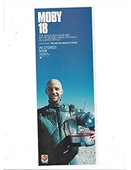 Entertainment Memorabilia: **PRINT AD** With Moby For 18 Album Promo **PRINT AD**