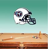 Tennessee Titans Football Wall Decal 25" x 18"