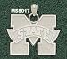 Mississippi State Univ M State Giant Charm/Pendant -14K/10K, Stainless Steel or Gold Plated