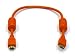 HDMI 1.3a Cable 28AWG - 1.5ft w/Ferrite Cores (Gold Plated Connectors) - ORANGE