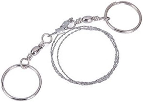 Lowman Stainless Steel Wire Wilderness Emergency Survival Chain Saw Survive Tool