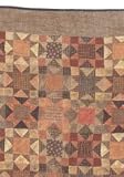 Quilted Wall Hanging - Multi Ohio Star - large