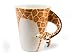 Giraffe Handmade Coffee Mug (10cm x 8cm)