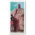 Ghanian Father and Son by Cal Massey 10"x20" Art Print Poster African-American