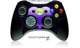 XBOX 360 Wireless Controller Skin - Glass Heart Grunge Purple (Controller Not Included)