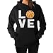 Love Basketball - Gift Idea for Basketball Fans / Player Cool Women Hoodie