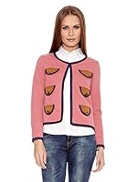 Titis Clothing Chaqueta Tweed Bolero (Rosa)