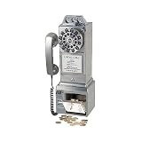 Buy 1950's Classic Pay Phone in Brushed Chrome by Crosley Radio