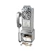1950's Classic Pay Phone in Brushed Chrome by Crosley Radio