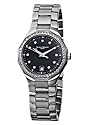 Baume & Mercier Women's A8716 Riviera Black Dial Diamond Watch