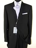 **NEW 2009 COLLECTION**New Napoli Italian 3 Button Men Suits**100% Merino Wool 140s**highest Quality Mens Suit**Best Fit For A Business suit**Comfortable For Every Occasion All Year Round**TOP QUALITY SUIT, SUPER DEAL, MONEY BACK GUARANTEE**JET BLACK