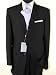 ~New 2009 Collection~new Napoli Italian 3 Button Men Suits Virgin Wool 140s~highest Quality~best Fit~ JET Black