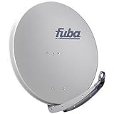 Fuba DAA 780 G Aluminium-Satelliten-Parabolantenne (38,50 dB, Gro&szlig;e 78 cm) grau