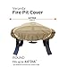 Classic Accessories Veranda 44-Inch Round Fire Pit Cover