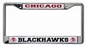 Chicago Blackhawks Chrome License Plate Frame