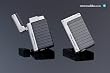 Porsche Design Lighter Laser Flame Lighter - Gun Pearl 059.420