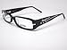 JEAN PAUL GAULTIER FRAMES AUTHENTIC DESIGNER FASHION PRESCRIPTION EYEGLASSES WOMENS BLACK|SILVER SWAROVSKI CRYSTAL FRAME|DEMO LENS JP561S 958S