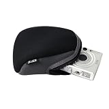 Neoprene Rugged Camera Case with Detachable Shoulder Strap and Key Ring (Black) for the Polaroid t1031
