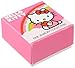 Hello Kitty Girls' Silver-Plated Crystal Heart-Pendant Necklace, 18