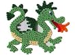 Hama B�gelperlen Siftplatte Drache 305
