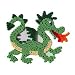 Hama B�gelperlen Siftplatte Drache 305