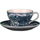Johnson Brothers - Old Britain Castles - Blue, Set of 6 Jumbo Saucers
